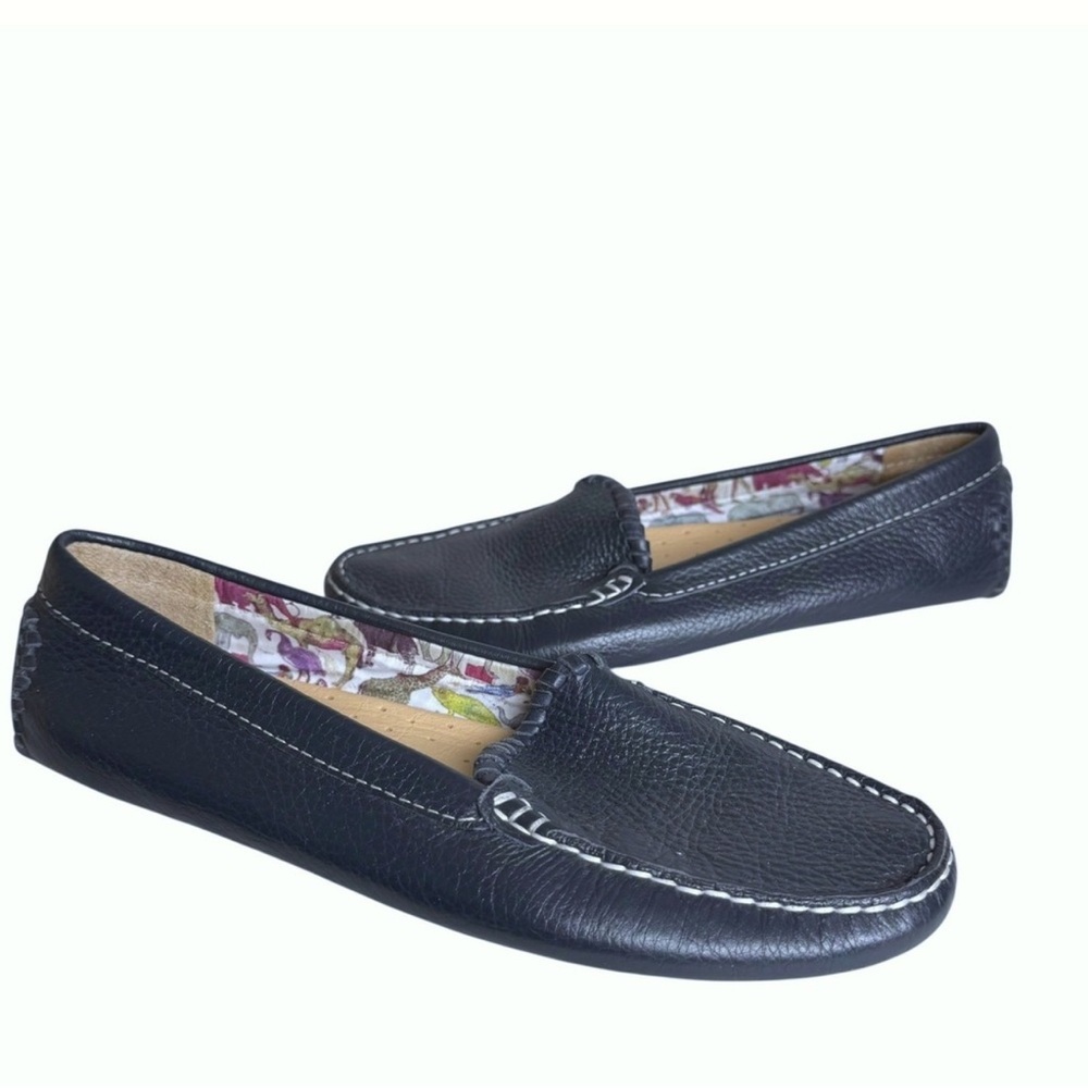 Jack Rogers Taylor Slip On Loafer Womens Size 8 Navy Blue